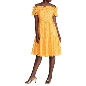 Trina Turk Margery Lace Off the Shoulder Dress Size Medium